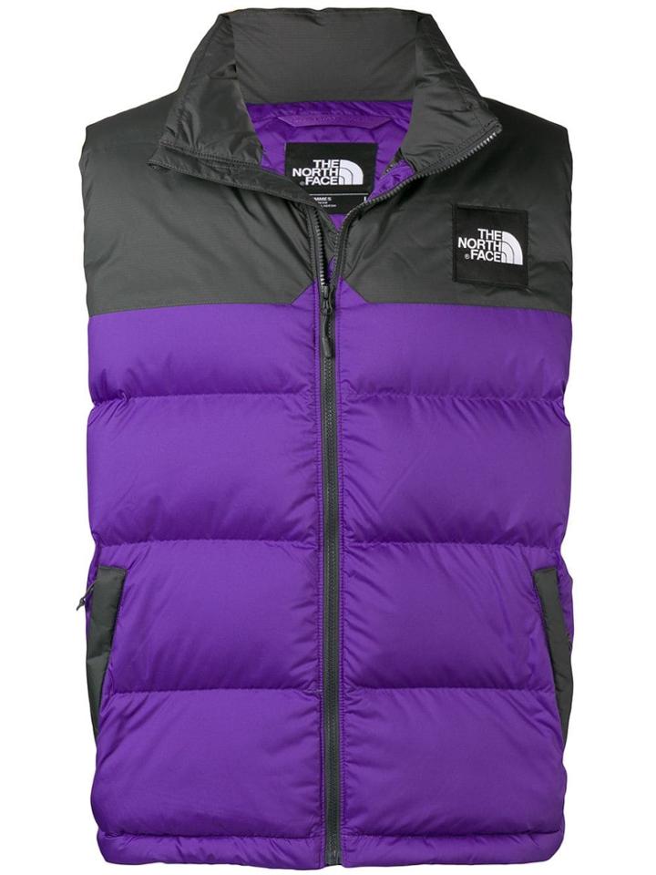 The North Face 1992 Nuptse Puffer Vest - Pink & Purple
