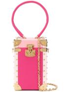 Luis Negri Colour-block Clutch - Pink