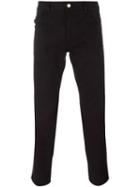 Love Moschino Classic Skinny Trousers, Men's, Size: 33, Black, Cotton/spandex/elastane