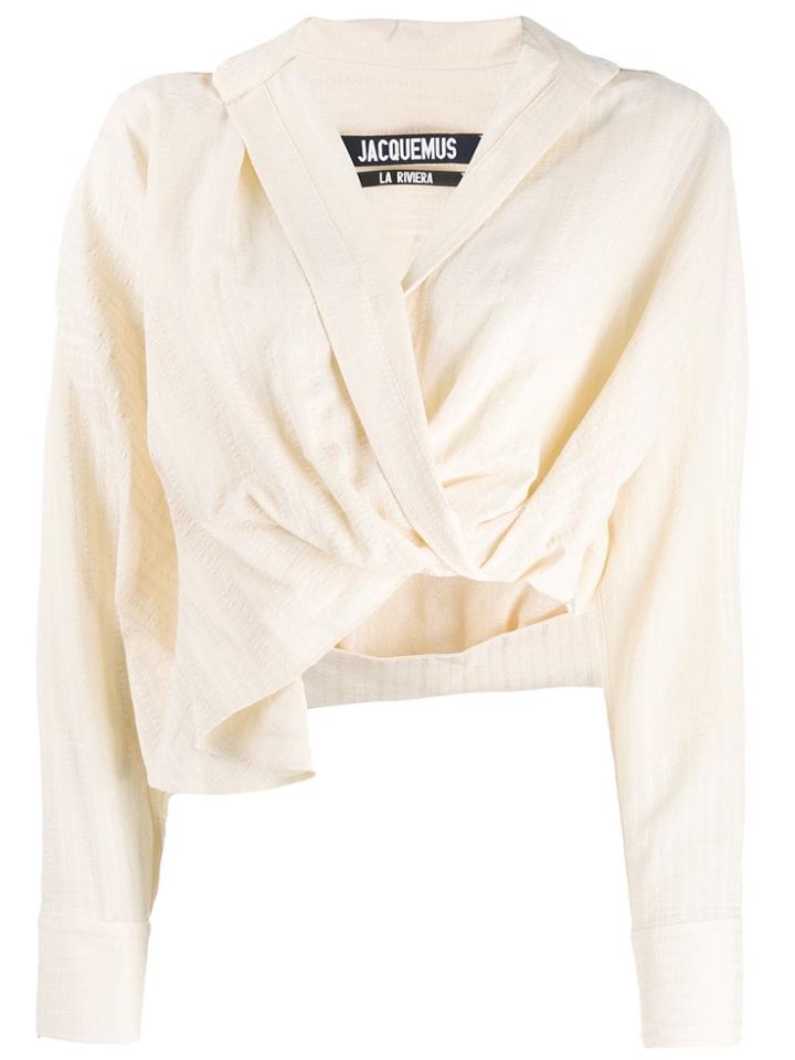 Jacquemus Siena Blouse - Neutrals