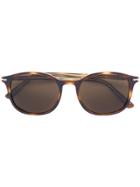 Persol Rounded Tortoiseshell Sunglasses - Brown