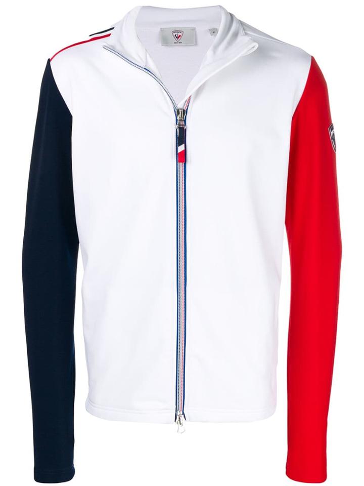 Rossignol Colour Block Zip Jacket - White