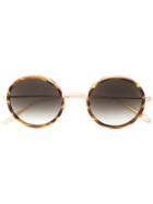 Garrett Leight Playa Sunglasses - Brown