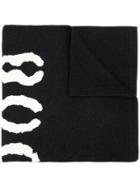 Givenchy Oversized Logo Scarf - Black