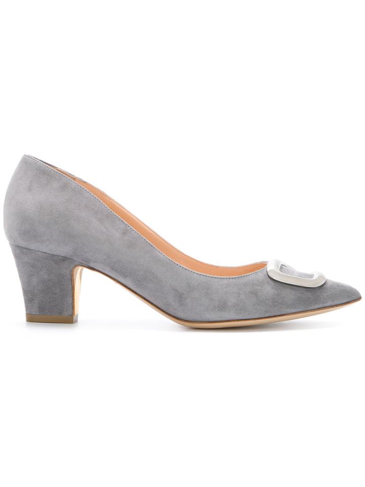 Rupert Sanderson Pierre Pumps - Grey