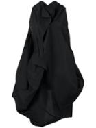 Rick Owens Sleeveless Ruffled Blouse, Women's, Size: 40, Black, Viscose/cotton/silk