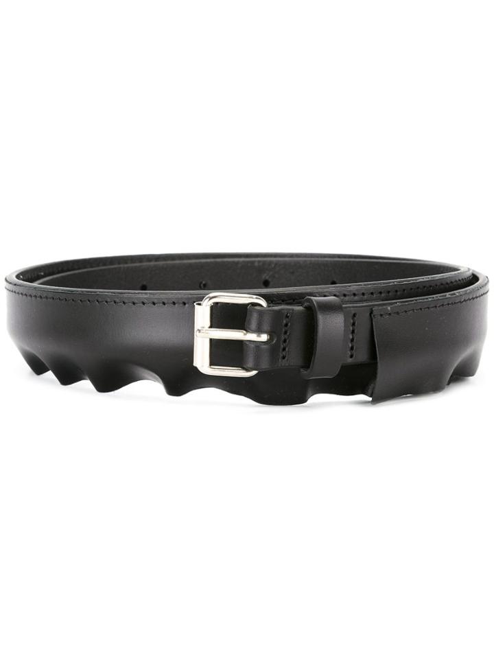 Peter Jensen Pleat Belt - Black