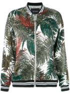 Tufi Duek Foliage Print Bomber Jacket - Multicolour