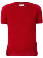 P.a.r.o.s.h. Fitted Knitted Top - Red
