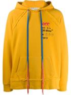 Off-white Industrial Y013 Hooded Sweater - Yellow
