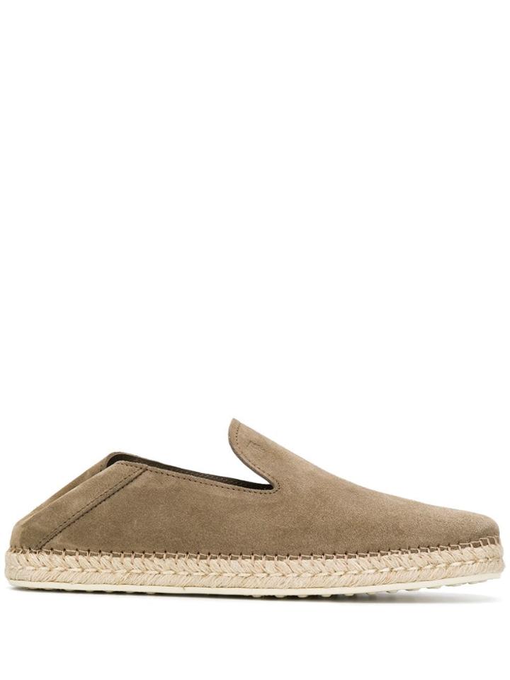 Tod's Sabot Espadrilles - Neutrals