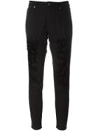 Gaelle Bonheur '5 Tasche' Skinny Jeans, Women's, Size: 30, Black, Cotton/spandex/elastane