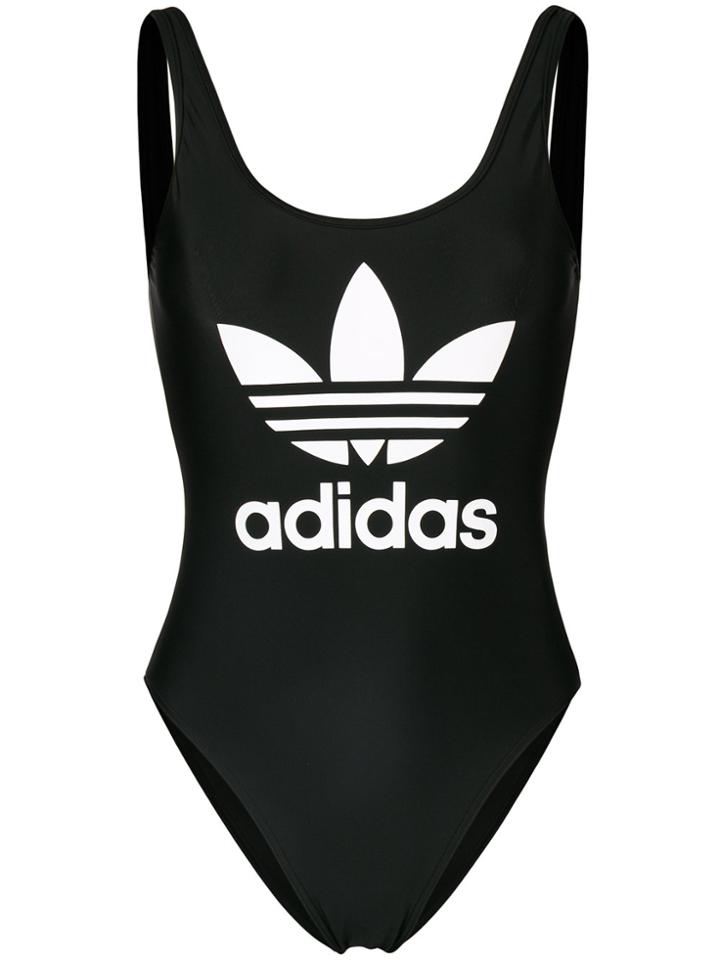 Adidas Trefoil Logo Swimsuit - Black