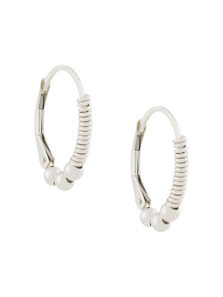 Petite Grand Dee Earrings - Silver