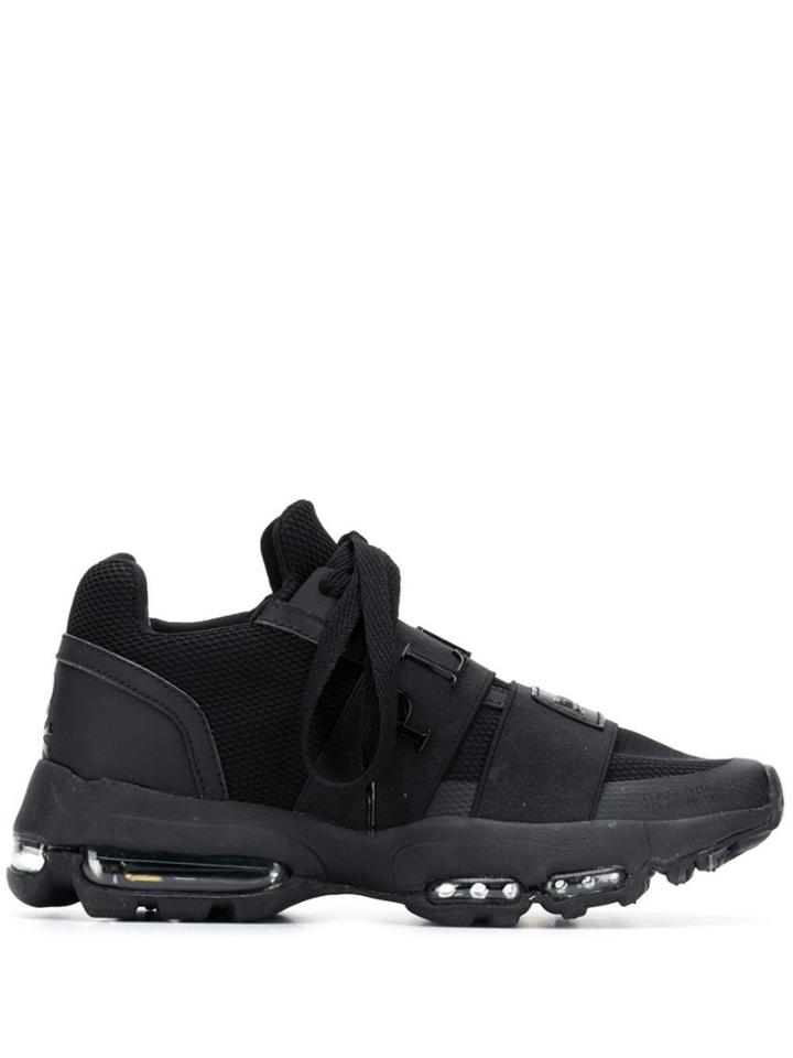 Philipp Plein Logo Band Sneakers - Black
