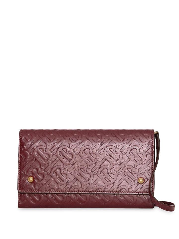 Burberry Monogram Mini Wallet Bag - Red