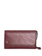 Burberry Monogram Mini Wallet Bag - Red