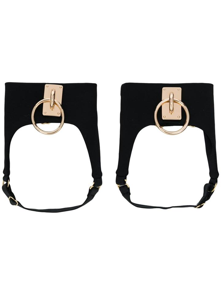 Murmur Prison Ankle Bracelets - Black