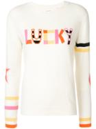 Chinti & Parker Knitted Lucky Top - White