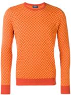 Drumohr Orange Knitted Sweater