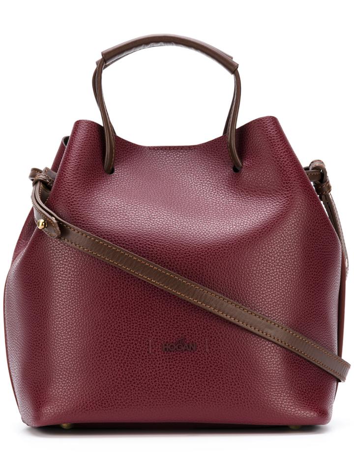 Hogan Classic Crossbody Tote - Red