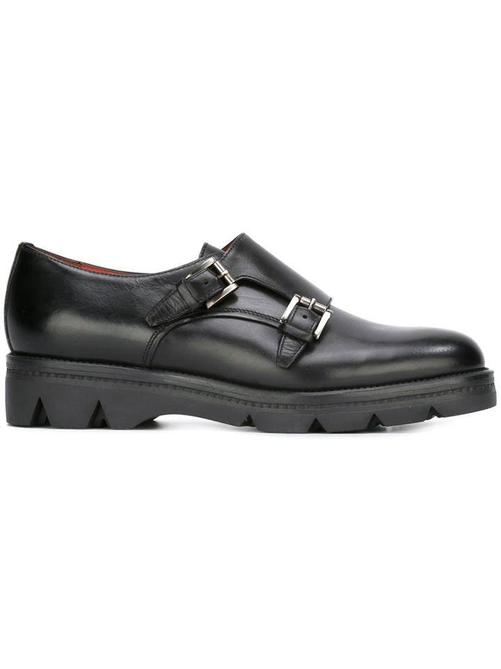 Santoni Chunky Sole Loafers