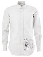 Thom Browne Tiger Embroidery Shirt