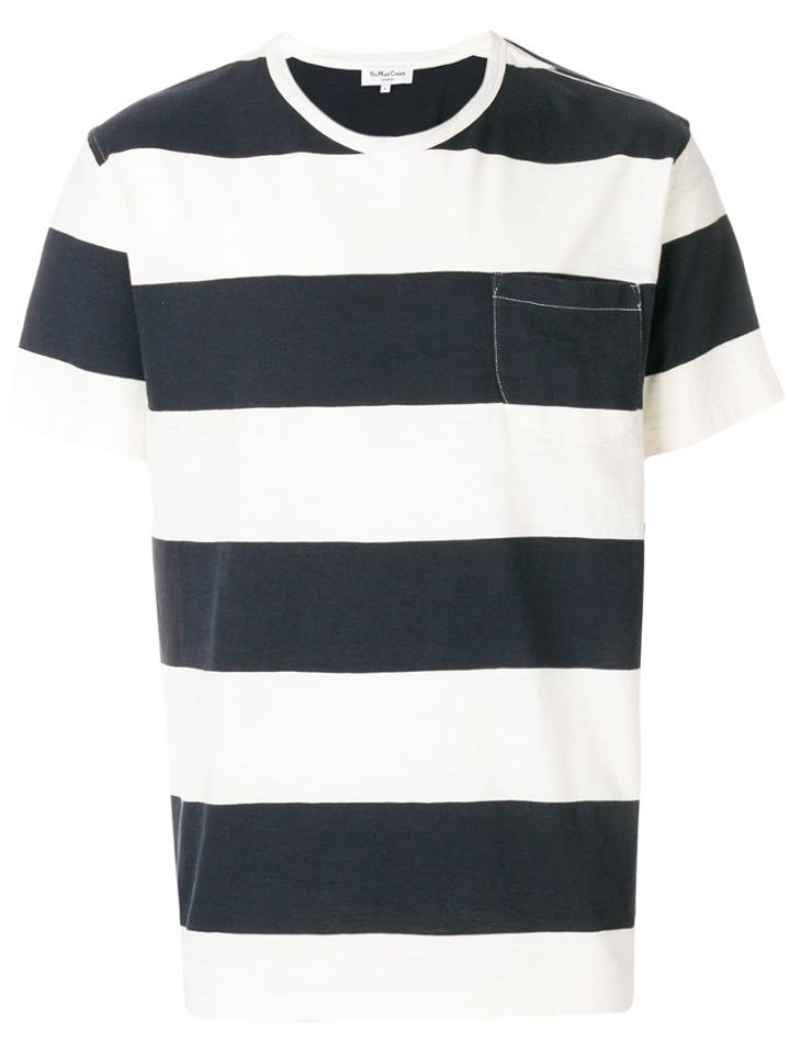 Ymc Striped Style T-shirt - White