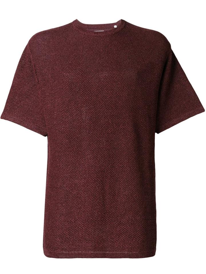 Saturdays Nyc Mesh T-shirt - Brown