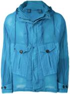 Ten C Tempest Hooded Jacket - Blue