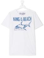 Mc2 Saint Barth Teen King Beach T-shirt - White