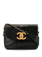 Chanel Pre-owned Cosmos Cc Shoulder Bag - Black
