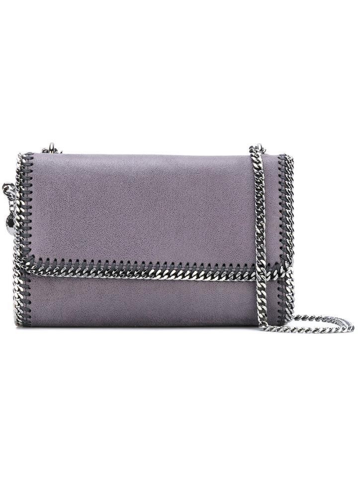 Stella Mccartney - Falabella Shoulder Bag - Women - Viscose - One Size, Grey, Viscose