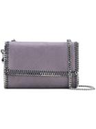 Stella Mccartney - Falabella Shoulder Bag - Women - Viscose - One Size, Grey, Viscose