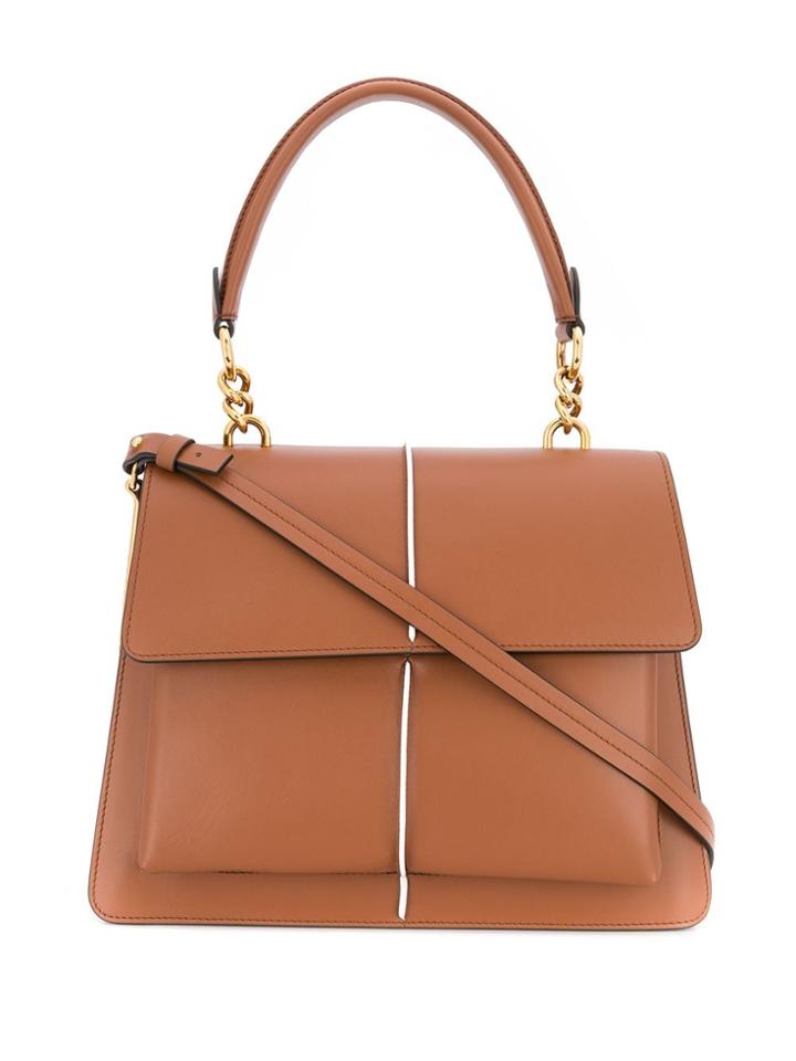 Marni Attaché Tote Bag - Brown