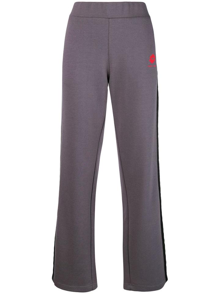 Damir Doma Damir Doma X Lotto Tuxedo Striped Running Trousers - Pink &