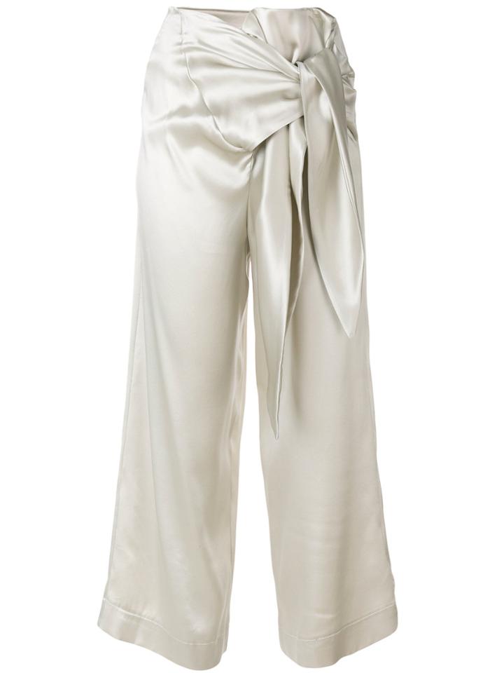Meme Belted Waist Trousers - Nude & Neutrals