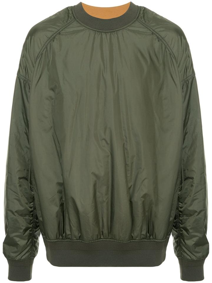 Juun.j Loose Fit Sweatshirt - Green