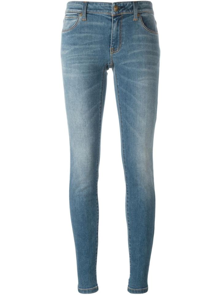 Burberry Skinny Fit Jeans - Blue