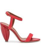 Malone Souliers Ankle Strap Sandals - Red