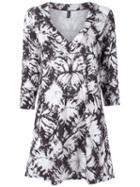 Lygia & Nanny - Printed Tunic - Women - Polyester - 44, Blue, Polyester