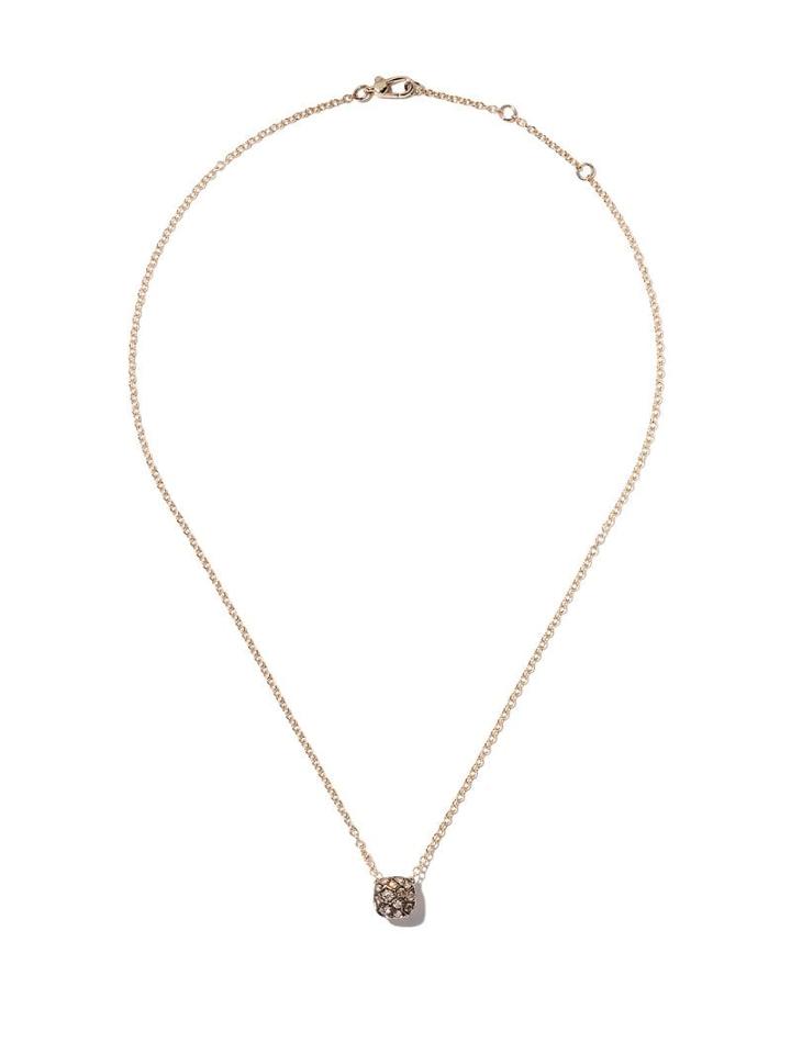 Pomellato 18kt Rose Gold And 18kt White Gold Necklace - Brown