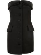 Alexander Wang Strapless Tuxedo Dress - Black