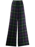 Giada Benincasa Tartan Trousers - Blue