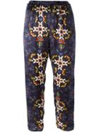 Forte Forte Butterfly Print Cropped Trousers