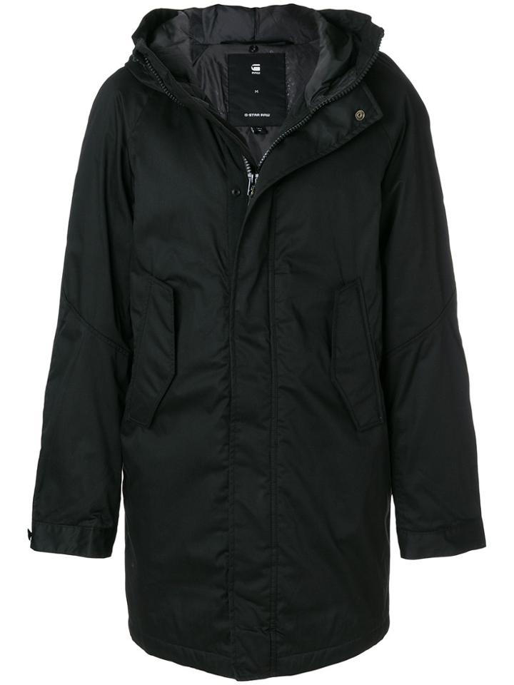 G-star Hooded Coat - Black