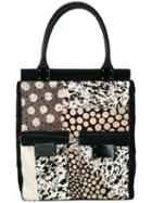 Jamin Puech Multi-print Tote, Women's, Black