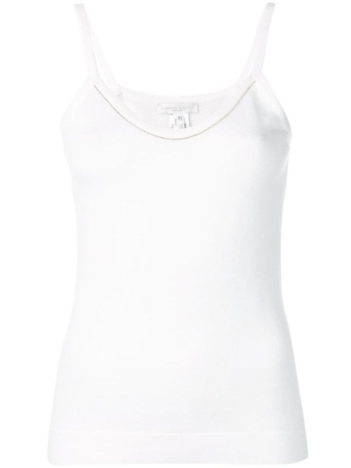 Fabiana Filippi V-neck Vest Top - White