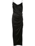 Veronica Beard Draped Design Dress - Black