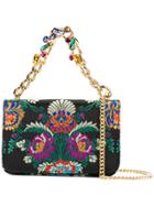 Emanuela Caruso Fold Over Shoulder Bag - Multicolour